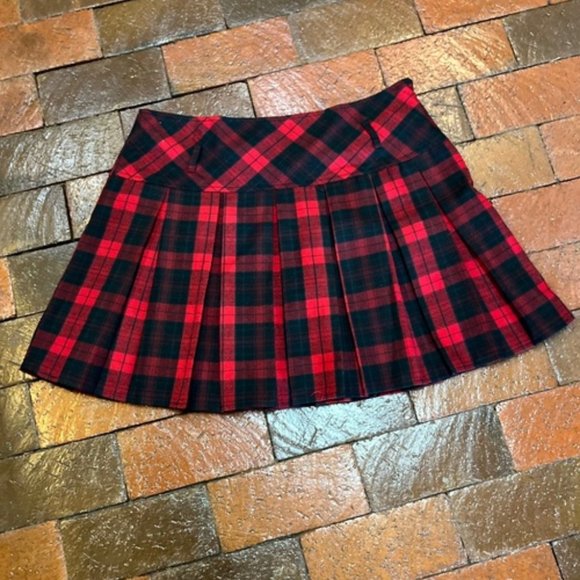 Chatouyatou Dresses & Skirts - Chouyatou plaid mini skirt size Large